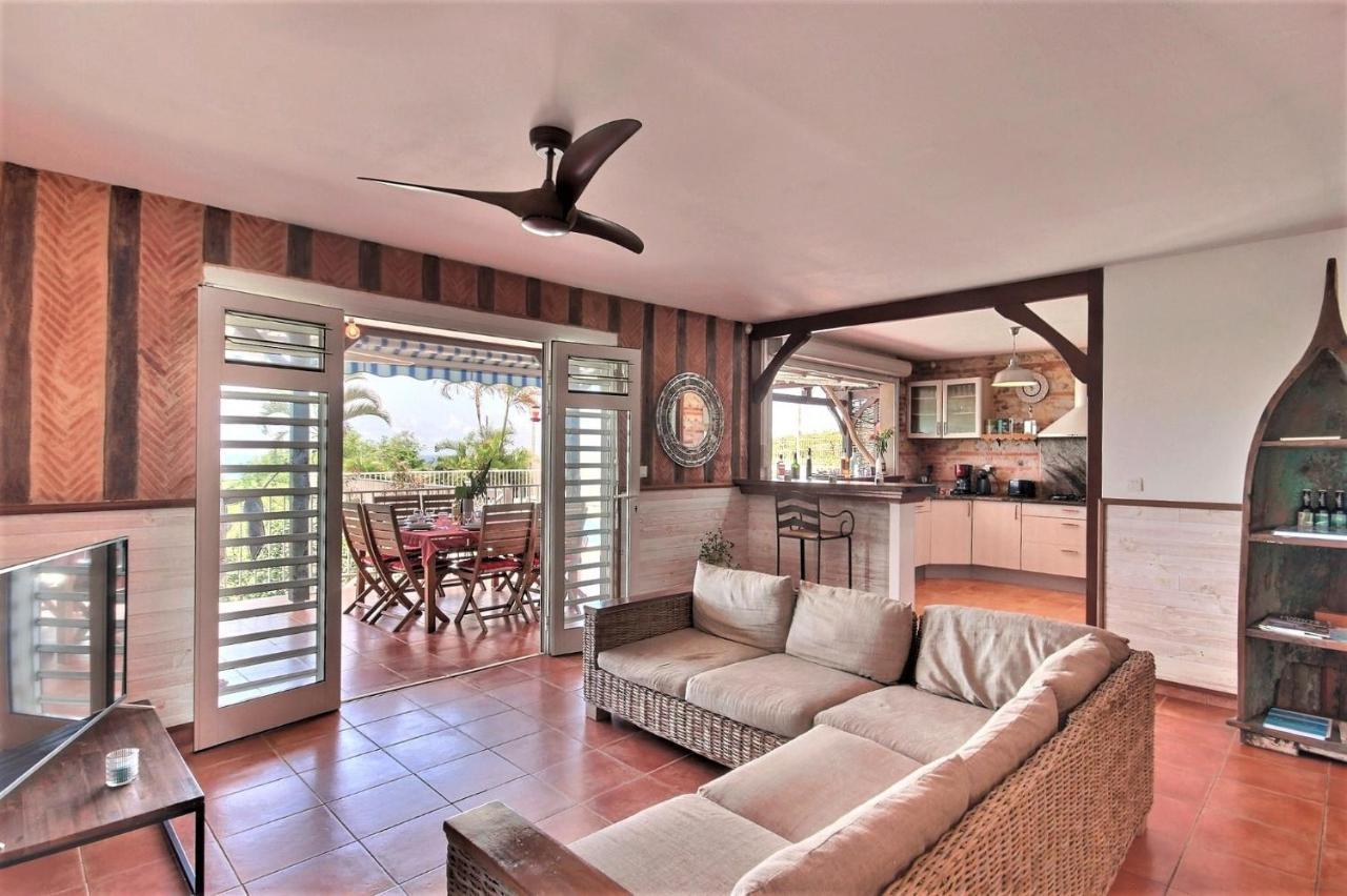 Villa Carib Turquoise : 4 Ch, Grande Piscine, Vue Sur Sainte-Lucie Riviere-Salee Экстерьер фото